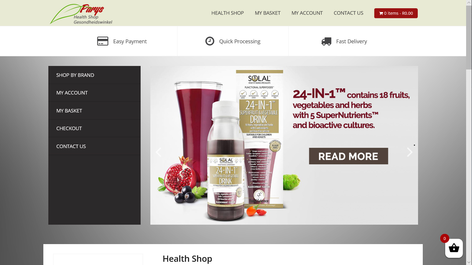 Health Store | Multiple Products